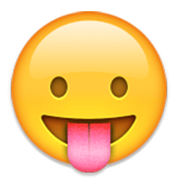 Face With Stuck-out Tongue Emoji