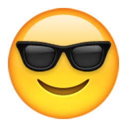 Smiling Face With Sunglasses Emoji