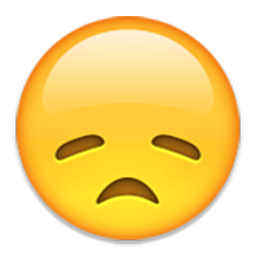 Disappointed Face Emoji