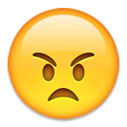 Angry Face Emoji