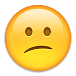 Confused Face Emoji