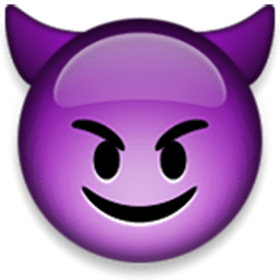 Smiling Face With Horns Emoji