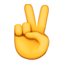 Victory Hand Emoji