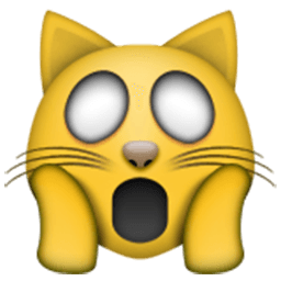 Weary Cat Face Emoji