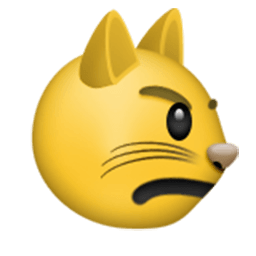 Pouting Cat Face Emoji