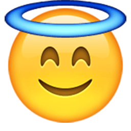 Smiling Face With Halo Emoji