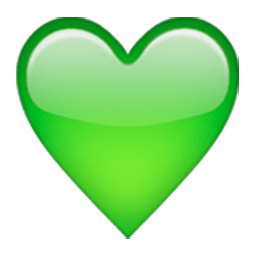 Green Heart Emoji