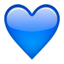 Blue Heart Emoji