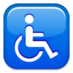 Wheelchair Symbol Emoji