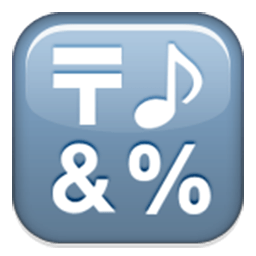 Input Symbol For Symbols Emoji
