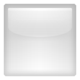 White Large Square Emoji
