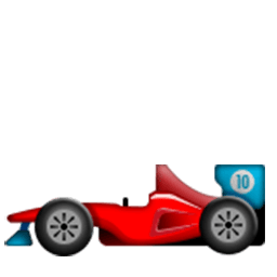Racing Car Emoji
