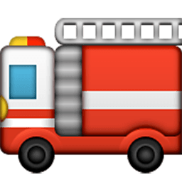 Fire Engine Emoji