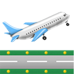 Airplane Departure Emoji
