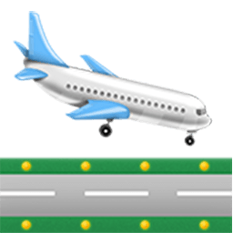 Airplane Arriving Emoji