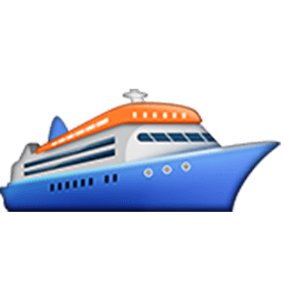 Passenger Ship Emoji