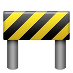 Construction Sign Emoji