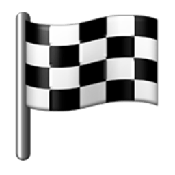 Chequered Flag Emoji