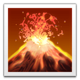 Volcano Emoji