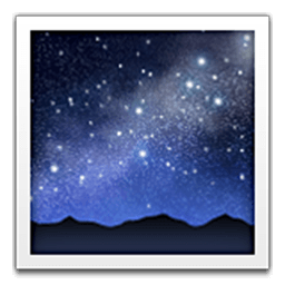 Milky Way Emoji