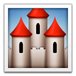 European Castle Emoji