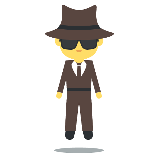 Man In Business Suit Levitating Emoji