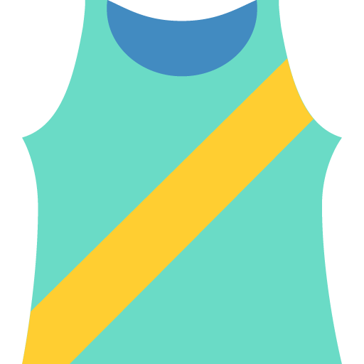 Running Shirt With Sash Emoji