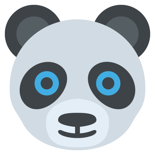 Panda Face Emoji