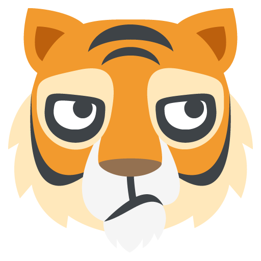 Tiger Face Emoji