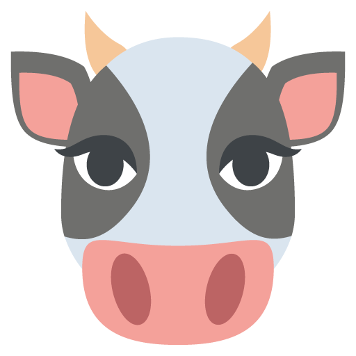 Cow Face Emoji