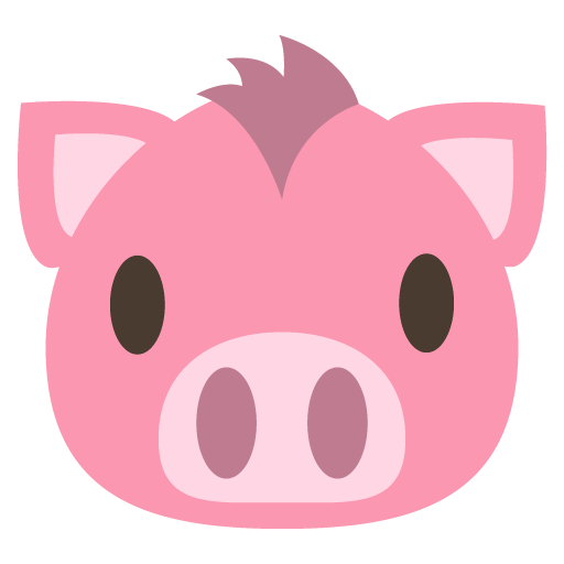 Pig Face Emoji