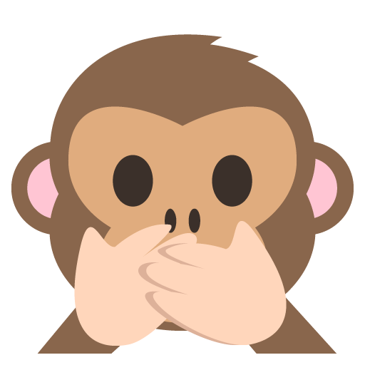 Speak-no-evil Monkey Emoji