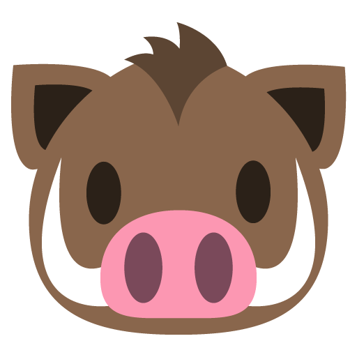 Boar Emoji