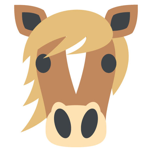 Horse Face Emoji