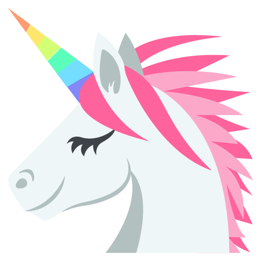 Unicorn Face Emoji