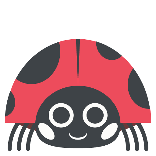 Lady Beetle Emoji