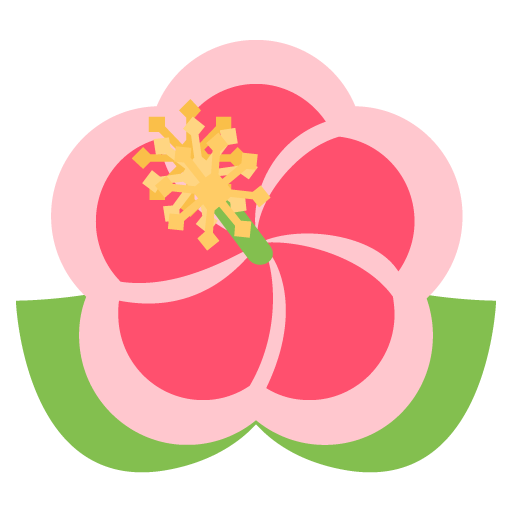 Hibiscus Emoji