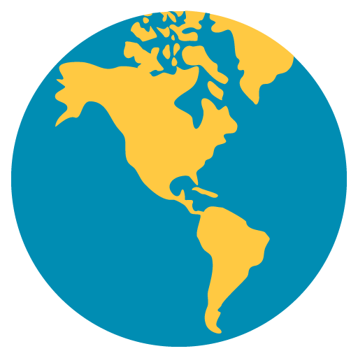 Earth Globe Americas Emoji