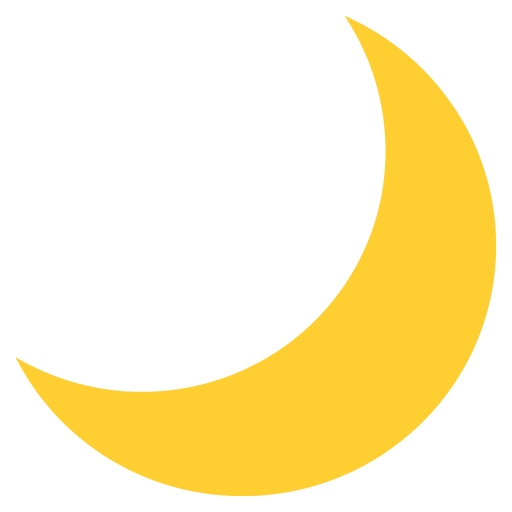 Crescent Moon Emoji
