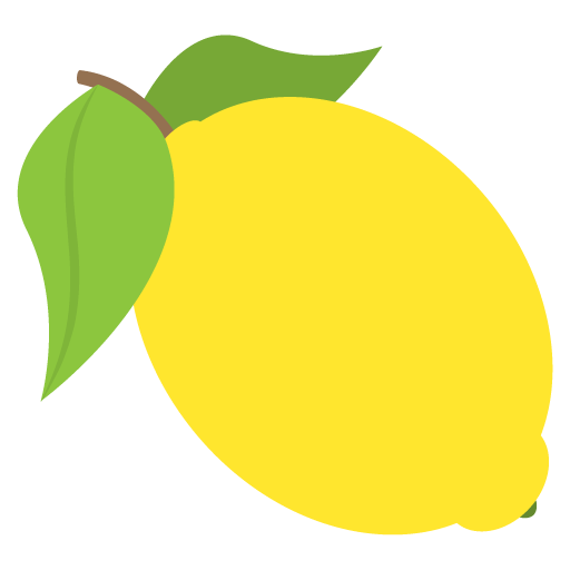 Lemon Emoji