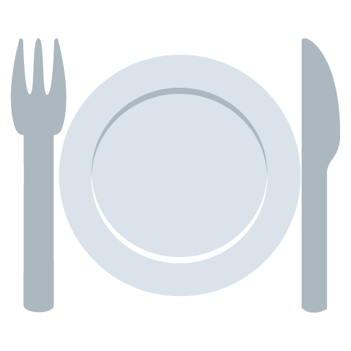 Fork And Knife With Plate Emoji