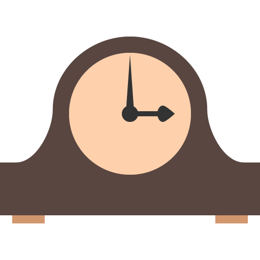 Mantlepiece Clock Emoji