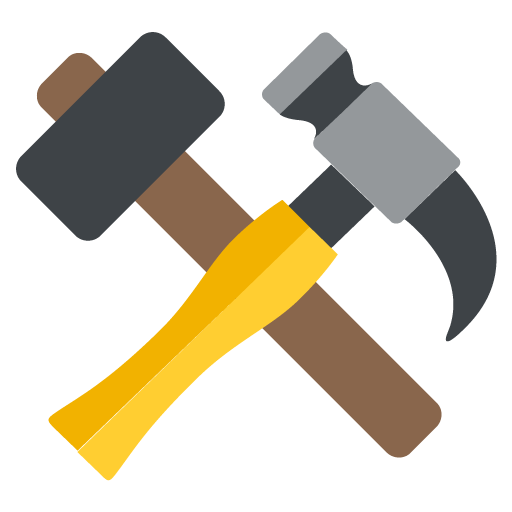 Hammer And Pick Emoji