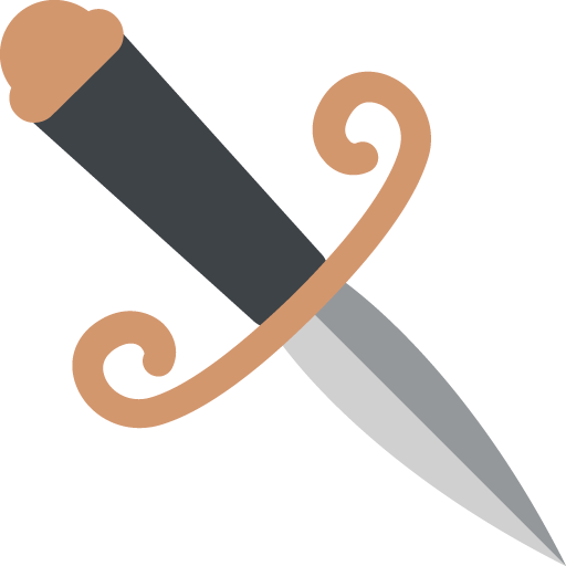 Dagger Knife Emoji