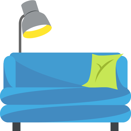 Couch And Lamp Emoji