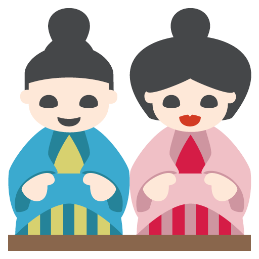 Japanese Dolls Emoji