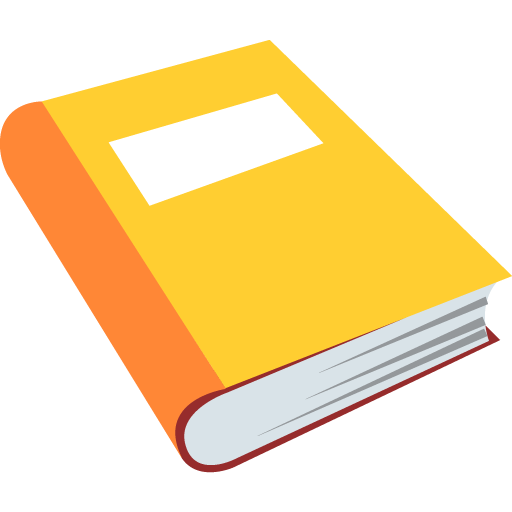 Orange Book Emoji