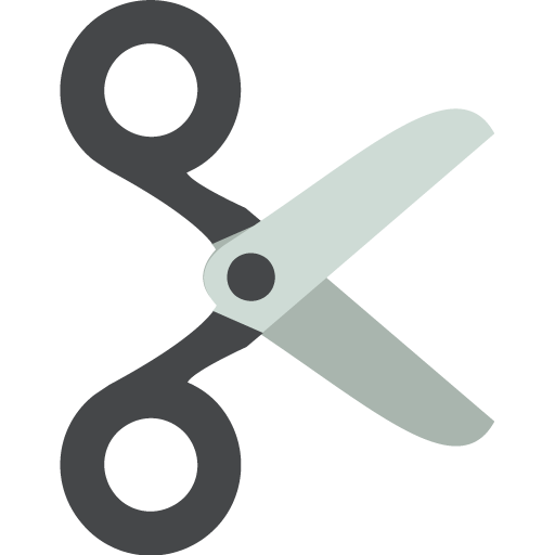 Black Scissors Emoji