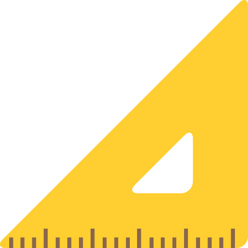 Triangular Ruler Emoji