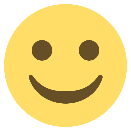 White Smiling Face Emoji